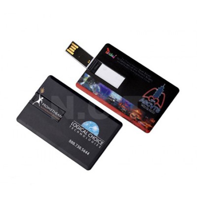 Flip Card Shape USB Flash Drive - 8GB