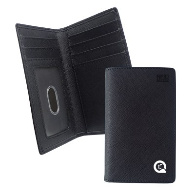 RFID Safe G.Leather Travel ID & Card Wallet